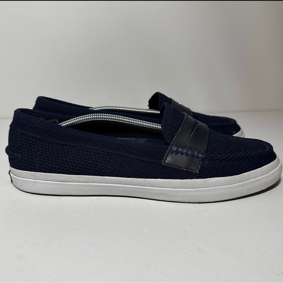 Cole Haan Womens Pinch Weekender LX Loafer Size 11.5B Navy/white Shoes (W11558) - Picture 1 of 10